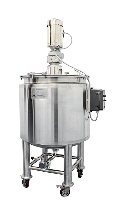 100 Gallon Single Wall Mixing Tank, EZMix-100G