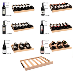 Allavino - 101 Bottle Dual Zone Panel Ready Wine Refrigerator