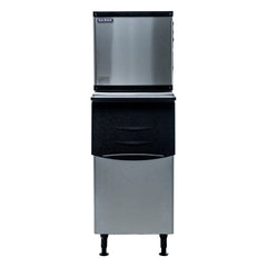 Norpol NPCIM350M 350 lbs. Freestanding Commercial Ice Maker in Stainless Steel