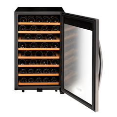 Allavino - Cascina Series 50 Bottle Single Zone Freestanding Wine Cooler Refrigerator with Stainless Steel Door