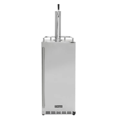 Kegco - 15" Outdoor Single Tap Stainless Steel Built-In Commercial Kegerator