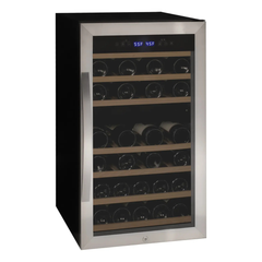 Allavino - Cascina Series 43 Bottle Dual Zone Freestanding Wine Refrigerator Cooler with Stainless Steel Door