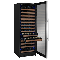 Allavino - Reserva Series 163 Bottle 71" Tall Single Zone Stainless Steel Wine Refrigerator