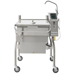 Cleveland PowerPan 40 Gallon Gas Manual Tilt Braising Pan with Standard Controls