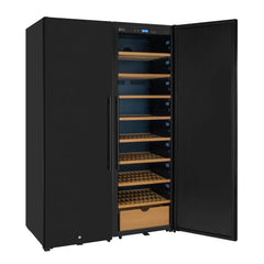 Allavino - 370 Bottle Side-by-Side Wine Vault with Solid Black Doors