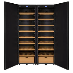Allavino - 370 Bottle Side-by-Side Wine Vault with Solid Black Doors