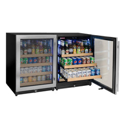 Allavino - Reserva Series Stainless Steel Side-by-Side Beverage Center