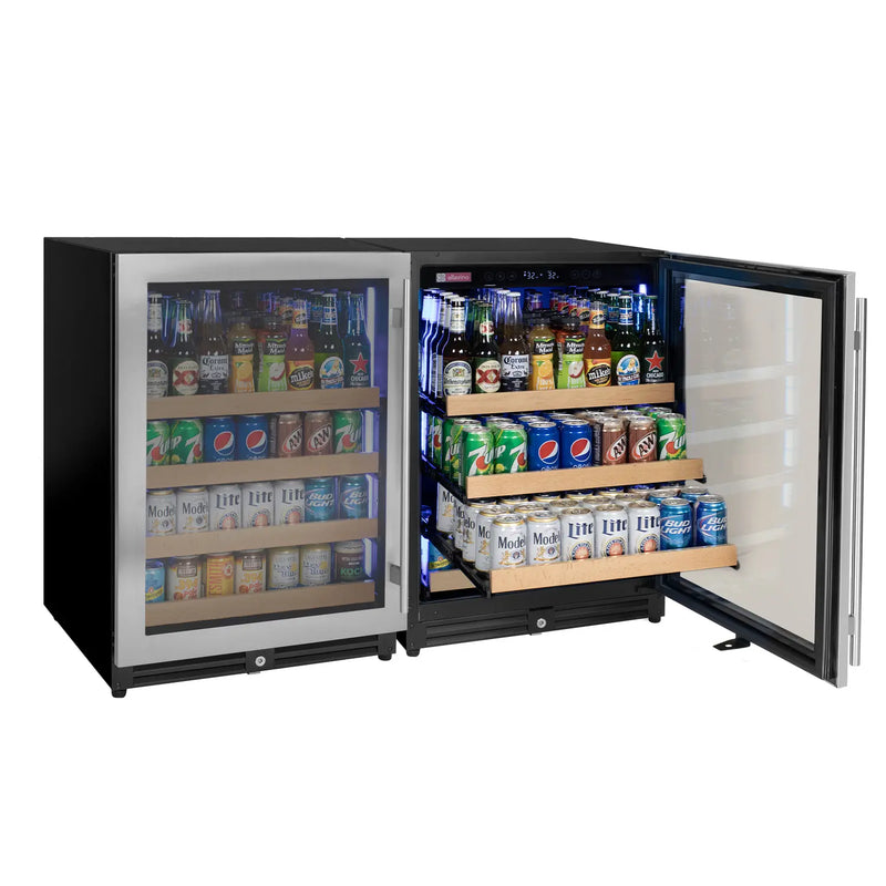 Allavino - Reserva Series Stainless Steel Side-by-Side Beverage Center