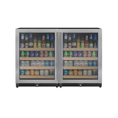 Allavino - Reserva Series Stainless Steel Side-by-Side Beverage Center