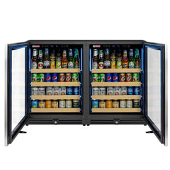 Allavino - Reserva Series Stainless Steel Side-by-Side Beverage Center