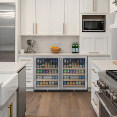 Allavino - Reserva Series Stainless Steel Side-by-Side Beverage Center