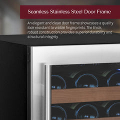 Allavino - Reserva Series 102 Bottle Dual Zone Built-in Luxury Wine Refrigerator