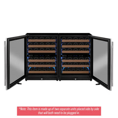 Allavino - Reserva Series 102 Bottle Dual Zone Built-in Luxury Wine Refrigerator