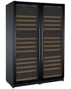 Allavino - FlexCount Series 349 Bottle Three Zone Tall Side-by-Side Wine Refrigerator
