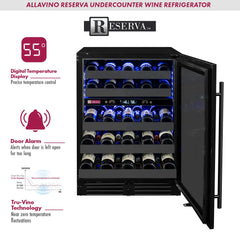 Allavino - Reserva Series side-by-side wine refrigerator