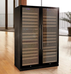 Allavino - FlexCount Series 349 Bottle Three Zone Tall Side-by-Side Wine Refrigerator