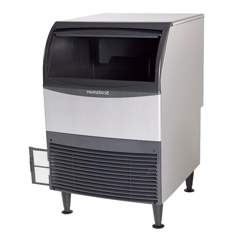 Scotsman 340 lb. Air-Cooled Undercounter Nugget Ice Machine with 80 lb. Storage