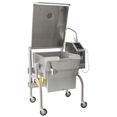 Cleveland PowerPan 40 Gallon Gas Manual Tilt Braising Pan with Standard Controls