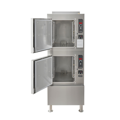 Cleveland 10-Pan Gemini Gas Convection Steamer with Twin Generators