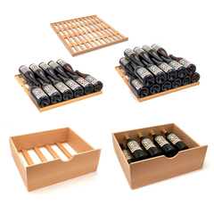 Allavino - 185 Bottle Single Zone Wine Vault with Solid Black