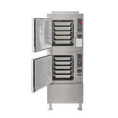 Cleveland 10-Pan Gemini Gas Convection Steamer with Twin Generators