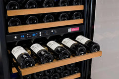 Allavino - FlexCount Series Side-by-Side Built-in Wine Refrigerators with Black Doors