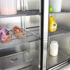 True - Refrigerator with two glass doors &  LED Lighting  T-49G-HC~FGD01