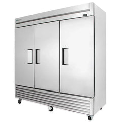 True T-72-HC 78  Three Section Reach In Refrigerator