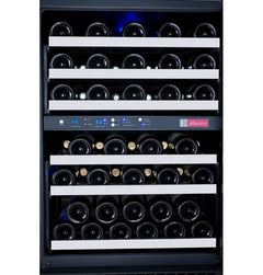 Allavino - FlexCount Series Side-by-Side Built-in Wine Refrigerators with Stainless Steel Doors