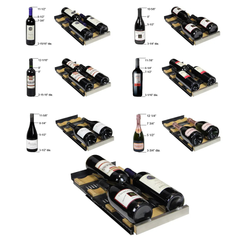 Allavino - Reserva Series 36 Bottle Dual Zone Wine Refrigerator with Stainless Steel French Doors