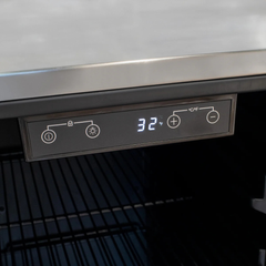 Kegco - 15" Outdoor Single Tap Stainless Steel Built-In Commercial Kegerator