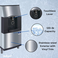 Manitowoc SPA162 22" Touchless Ice Dispenser (22", 120 lb)