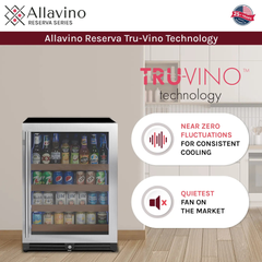 Allavino - 24" Wide Reserva Series Stainless Steel