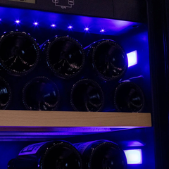 Allavino - 185 Bottle Single Zone Wine Vault with Solid Black