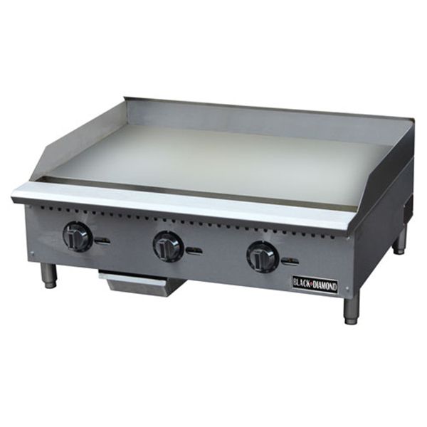 Black Diamond - BDCTG-36T, T-Static Gas Griddle 36