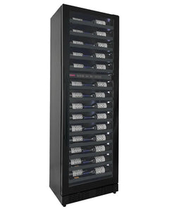 Allavino - Reserva Series 67 Bottle 71" Tall Dual Zone Right Hinge Black Shallow Wine Cooler Refrigerator