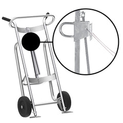 Valley Craft 2-Wheel Aluminum Drum Hand Trucks (F81925A7)