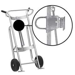 Valley Craft 2-Wheel Aluminum Drum Hand Trucks (F81925A7)