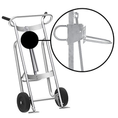 Valley Craft 2-Wheel Aluminum Drum Hand Trucks (F81925A7)