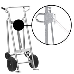Valley Craft 4-Wheel Aluminum Drum Hand Trucks (F82960A1)