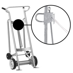 Valley Craft 4-Wheel Aluminum Drum Hand Trucks (F82960A1)