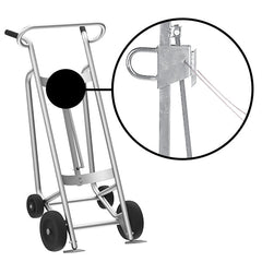 Valley Craft 4-Wheel Aluminum Drum Hand Trucks (F82960A1)
