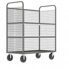 Valley Craft Stock Picking Cage Carts (F89256VCGY)