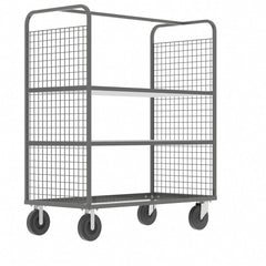 Valley Craft Stock Picking Cage Carts (F89256VCGY)