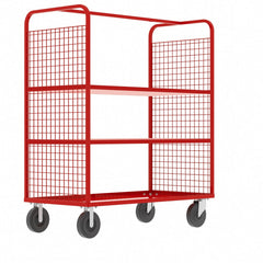 Valley Craft Stock Picking Cage Carts (F89256VCGY)