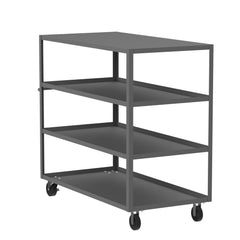 Valley Craft 4-Shelf 12 Gauge Utility Carts (F89172GYPH)