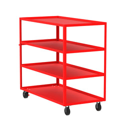 Valley Craft 4-Shelf 12 Gauge Utility Carts (F89172GYPH)