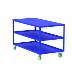 Valley Craft 3-Shelf 12 Gauge Utility Carts (F89178GYPY)