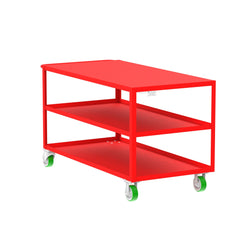 Valley Craft 3-Shelf 12 Gauge Utility Carts (F89178GYPY)