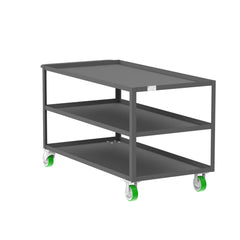 Valley Craft 3-Shelf 12 Gauge Utility Carts (F89178GYPY)